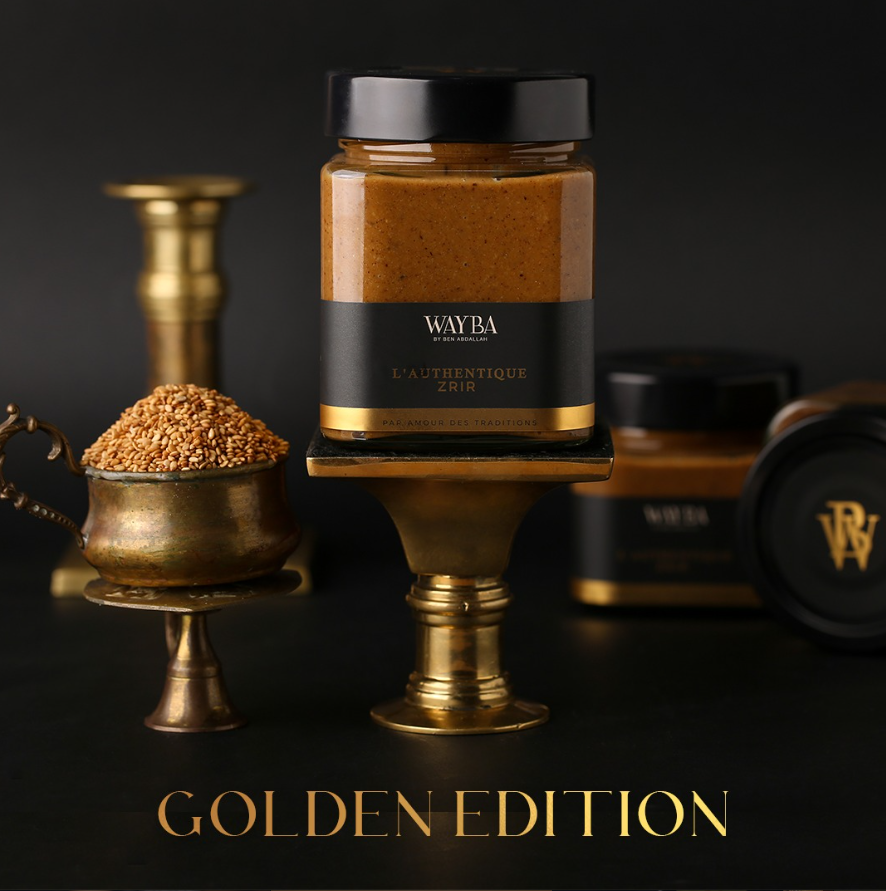 Wayba Tunisie social content — L'Authentique Zrir — Golden Edition ✨